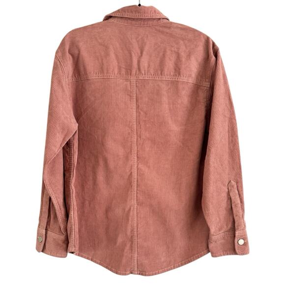 NWOT AG Adriano Goldschmied Oversized Corduroy Button Front Shirt Womens Small - Picture 2 of 8